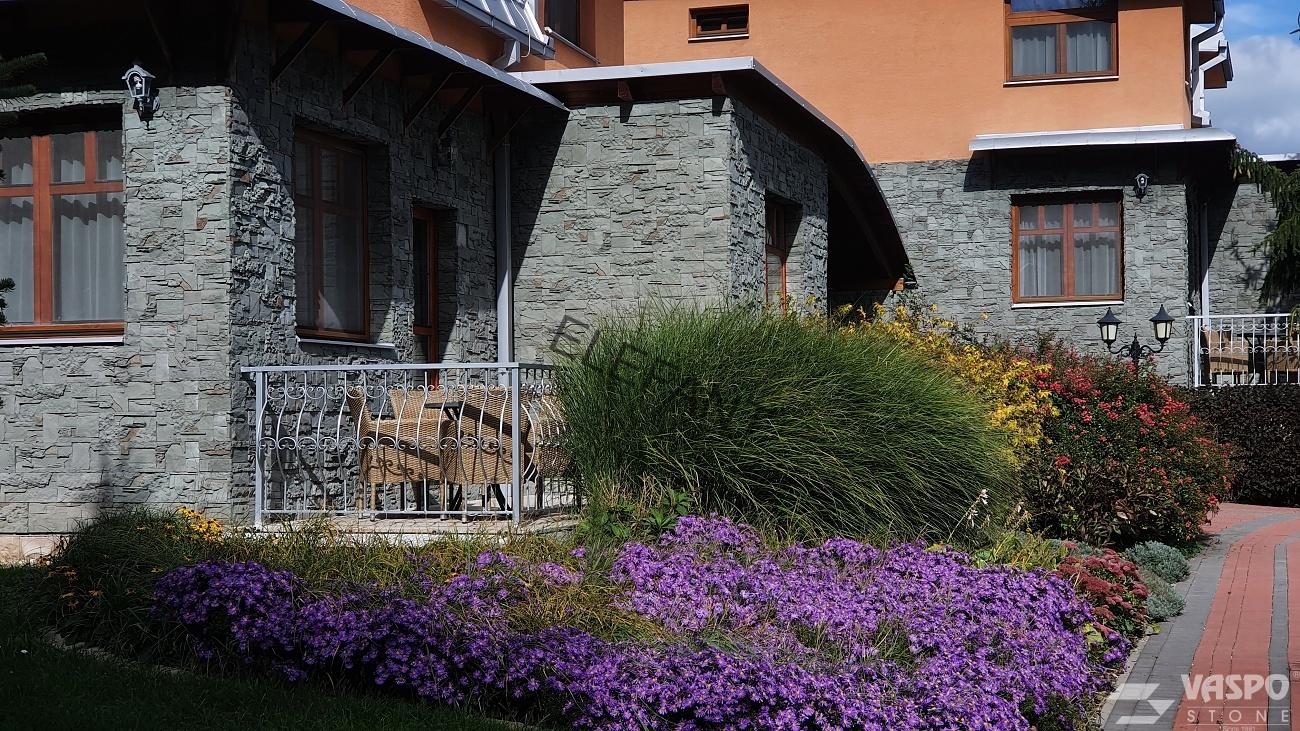 VASPO lámaný mix zelenošedý SLEVA 60%